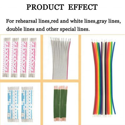 自動 22AWG 2P 4P 6P 8P 10P 12P 20Pin フラットリボンケーブル端末クリッピングマシン