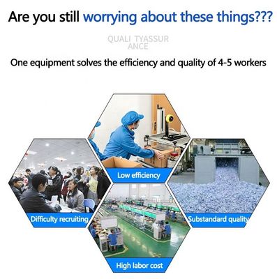 精密な単一のターミナル・クリッピング・マシン,自動給餌と0.75KW/Hのモーターパワー