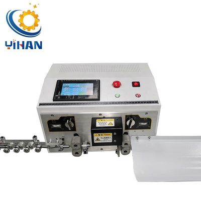 高容量と自動化を持つダブルワイヤーケーブル切断剥離機