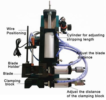 ガスの電気ケーブルを切断する機械 直径20mm 空気圧 3-7kgcm2 35kg