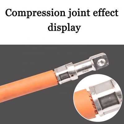 240mm2 ワイヤレンジ サーボモーター駆動 六角形ターミナル クリップリング・ダイ・マシン 設計