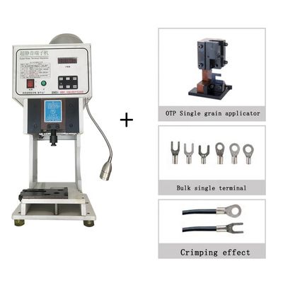 JSTフェルルールターミナル用 電気チューブクリップする440*400*720mm半自動機械