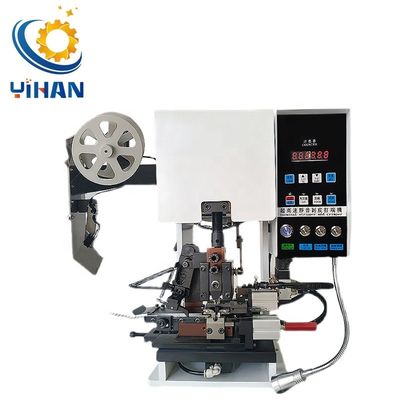 YH-1800RY 0.8~7mmのストリッピング長さのワイヤーストリッピングとクリップリングターミナルマシン