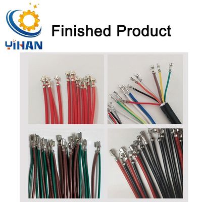 YH-1800RY 0.8~7mmのストリッピング長さのワイヤーストリッピングとクリップリングターミナルマシン