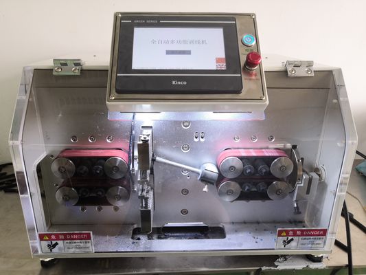 私たちのカスタム自動Mutiコア切断機でスムーズでワイヤリストリッピングを体験
