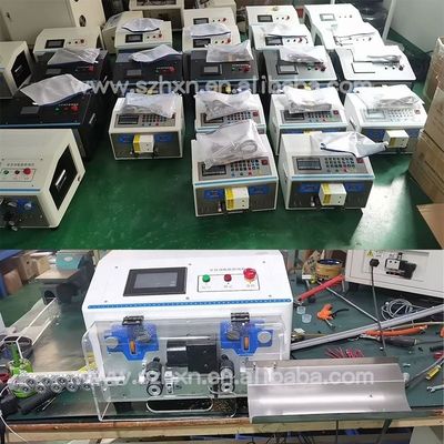 自動電動モーター 単一の銅線切断と剥離 絞り機