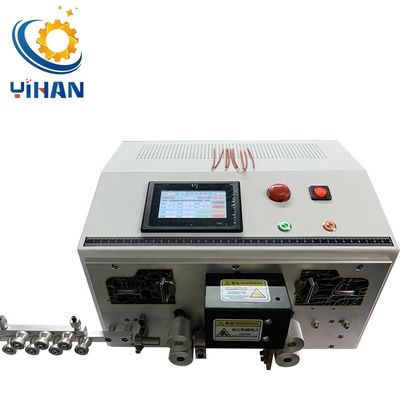 マルチコアハーネスケーブルのためのYH-900-H06フラットシェイートワイヤストリッピング切断機