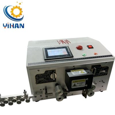 マルチコアハーネスケーブルのためのYH-900-H06フラットシェイートワイヤストリッピング切断機